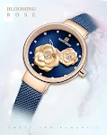 Reloj femenino de cuarzo de cinturón de acero de moda casual — foto 11