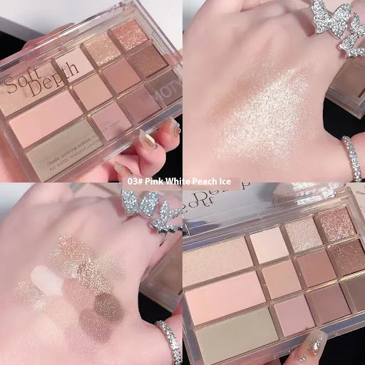Title 6, Palette ombretti opachi e shimmer colori della ...