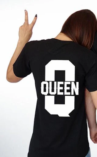 Title 5, T-shirt a maniche corte con lettere inglesi, st...