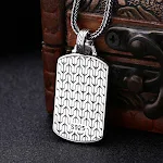 Pingente simples e brilhante, para homens e mulheres, um acessório elegante e versátil para complementar qualquer estilo e visual. — foto 3
