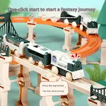 Splicing Blocks Bridge Car Electric Children's Educational Toys Build a World of Fun and Learning Develop STEM Skills Cr — photo 8