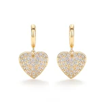 Colar Exquisito Love Suit Coração de Pêssego para Mulheres Presente Perfeito Joia Delicada e Charmosa Amor e Elegância — foto 2