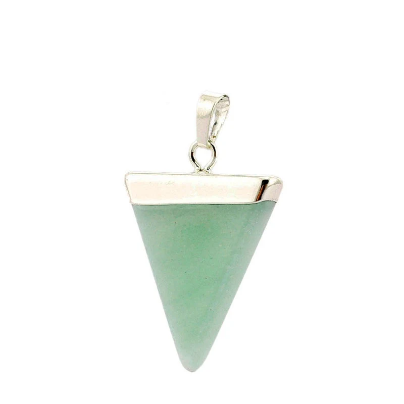 Pingente de cristal triangular criativo e simples, design elegante e moderno, perfeito para complementar qualquer look, ótimo presente. — foto 2