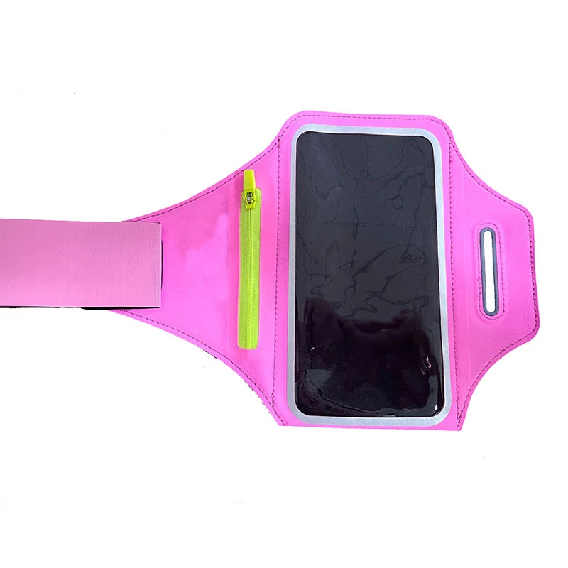 Bolsa de braço esportiva para corrida ao ar livre. Para celular. À prova d'água, confortável, segura e ajustável. Ideal para esportes e running. — foto 1