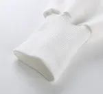 Suéter de manga longa bordado com letras para outono inverno, perfeito para dias frios, confortável e estiloso, ideal para looks casuais e elegantes. — foto 3