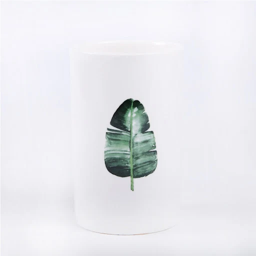 Title 10, Nordic Creative Ceramic Cup Green Plant Mouthwa...