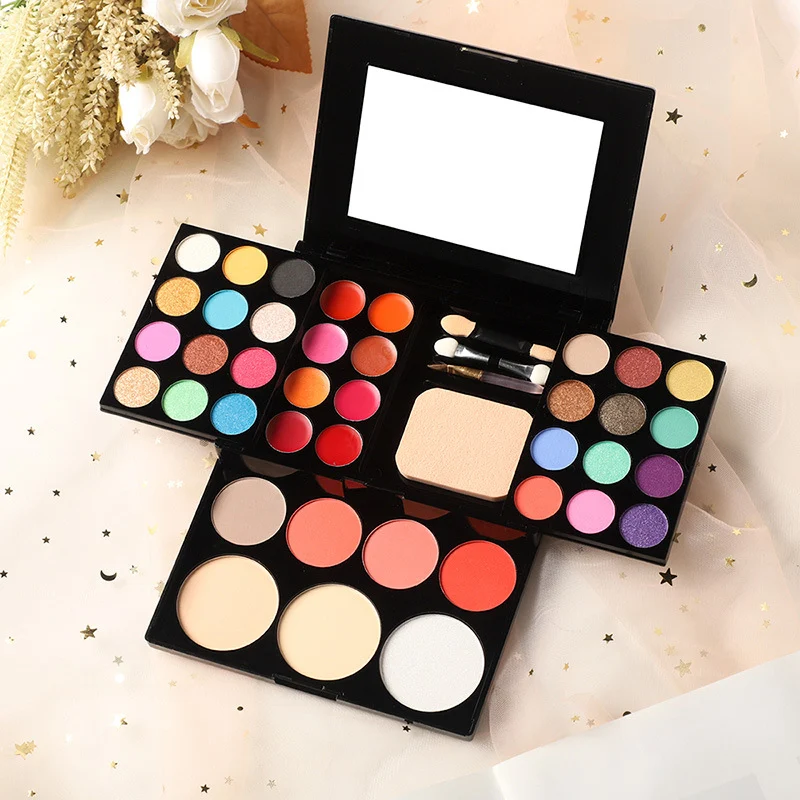 Multifunctional Makeup Eyeshadow Plate 39 Colors Cosmetic Case 24 Colors Eyeshadow for versatile looks and professional — photo 1