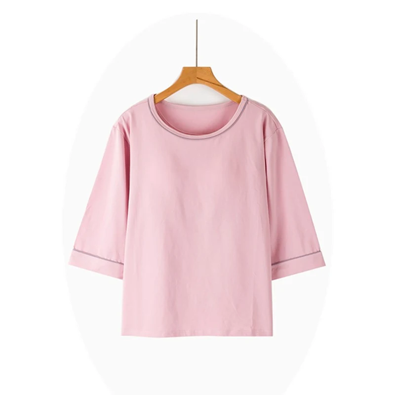 Title 7, T-shirt met geïntegreerde cup, driekwart mouw, ...