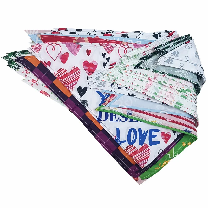 Title 4, Wholesale 50/100pcs Christmas Dog Bandana Bulk ...