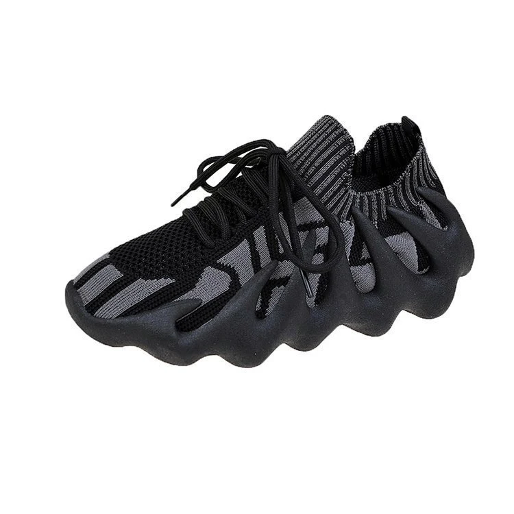 Scarpe da Corsa Sneakers Casual Fly Woven Mesh Traspiranti Effetto Vulcano, Comode e alla Moda, Perfette per lo Sport e il Tempo Libero. — foto 3
