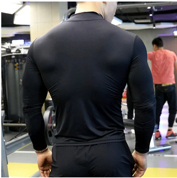 Zomer Heren Fitness Trainingskleding Ademend Sneldrogend voor Sport en Oefeningen. Blijf koel en comfortabel tijdens intensieve workouts — foto 9