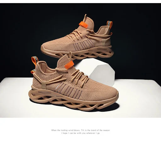 Title 7, Oddychające buty do biegania z siatki sportowe ...