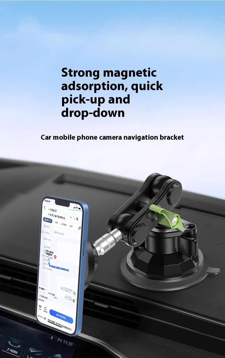Title 1, Supporto magnetico per telefono da auto con ven...
