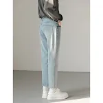 Men's Versatile Casual Small Leg Cropped Jeans - Comfortable Fit, Stylish Design, Perfect for Everyday Wear and Outings — photo 3