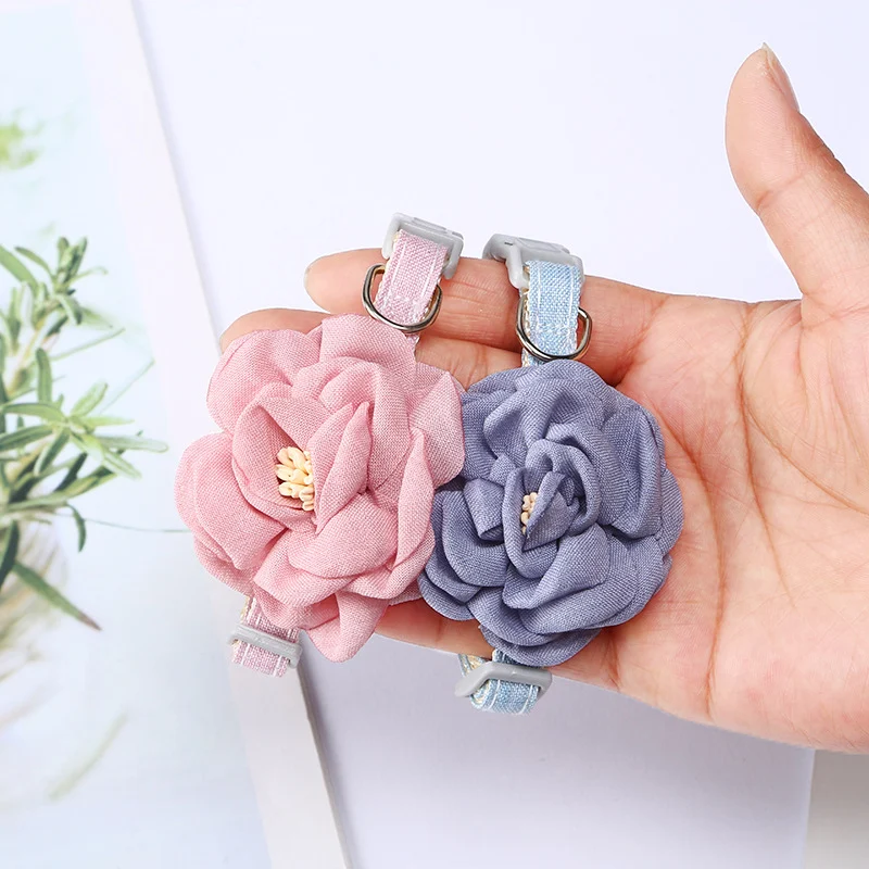 Title 5, Cat Collar Adjustable Bow Tie Cat Flower Collar...