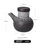 Creative Japanese ceramic seasoning pot and household vinegar bottle. Stylish design for your kitchen. Keep your spices — photo 1
