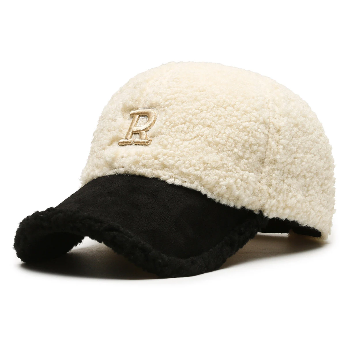 Letter R Teddy Plush with Warm Lamb Wool Hat, a cuddly companion to keep your baby warm, cozy, and snug. — photo 15