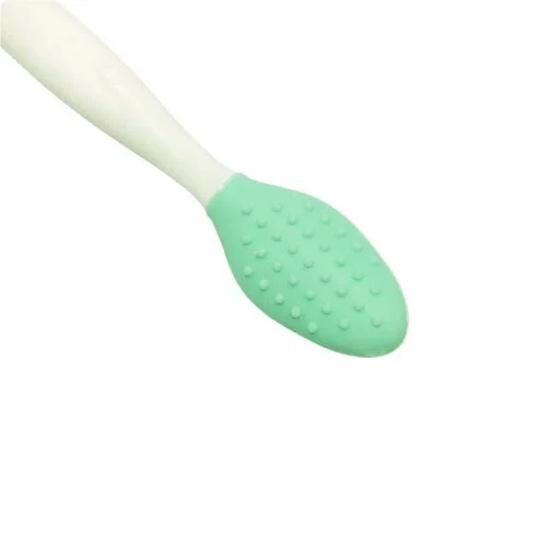 Title 2, Silicone cleansing brush for radiant skin. Gent...