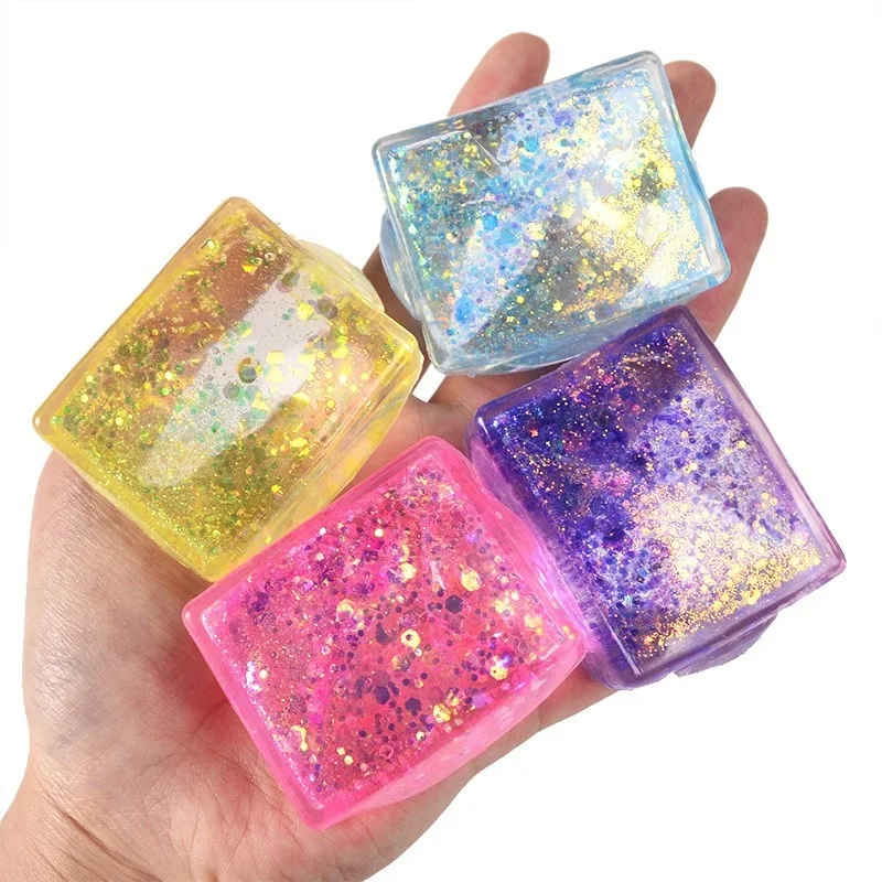 Title 7, Ice Cube Malt Sugar Squeezing Decompression Toy...