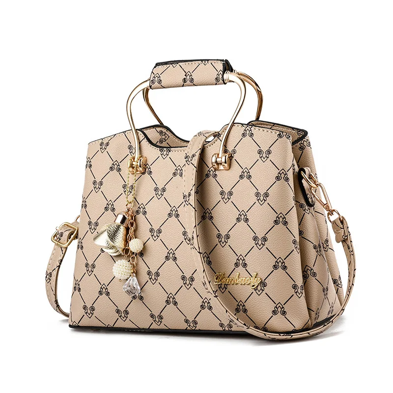 Bolsa mensageiro feminina elegante e grande — foto 1