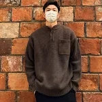 Men's Sweater Long-sleeved Knitted Top providing comfort and style. Warm, versatile knitwear, perfect for everyday wear — photo 6