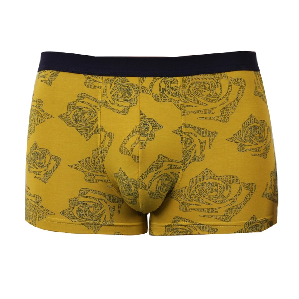 Title 6, Boxer Cueca Masculina de Algodão com Cintura Mé...