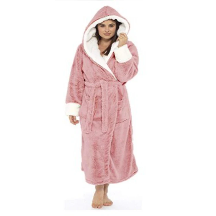 Title 9, Womens Long Bathrobes Night Gowns