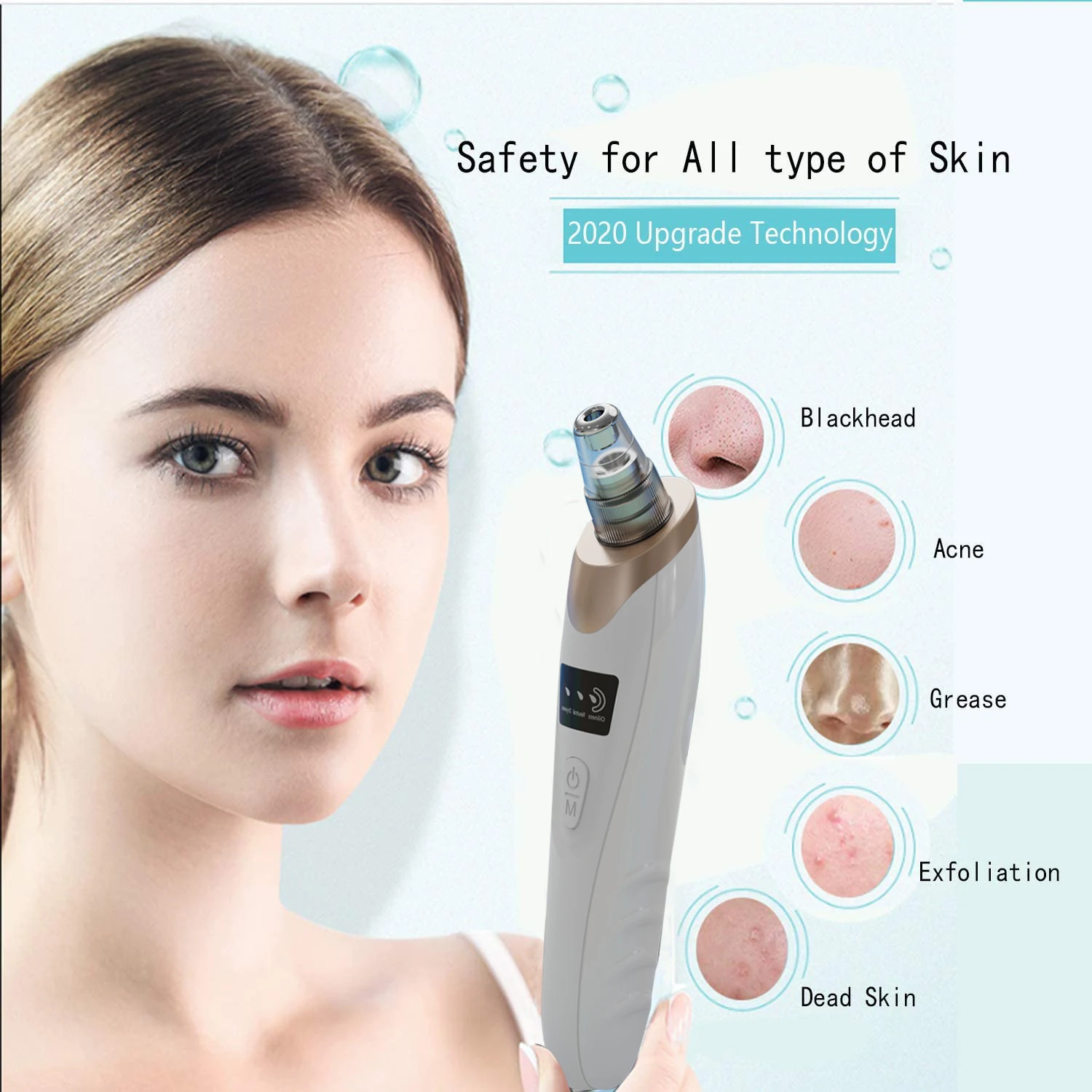 Title 5, Electric Pore Cleaner Facial Beauty Device Exfo...