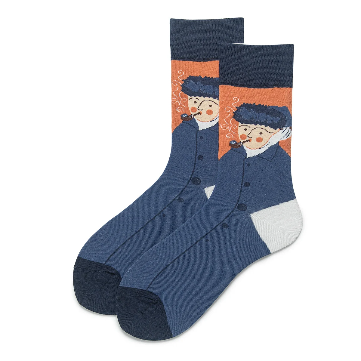 Title 2, Funny Face Fashion Street Couple Socks Men And ...