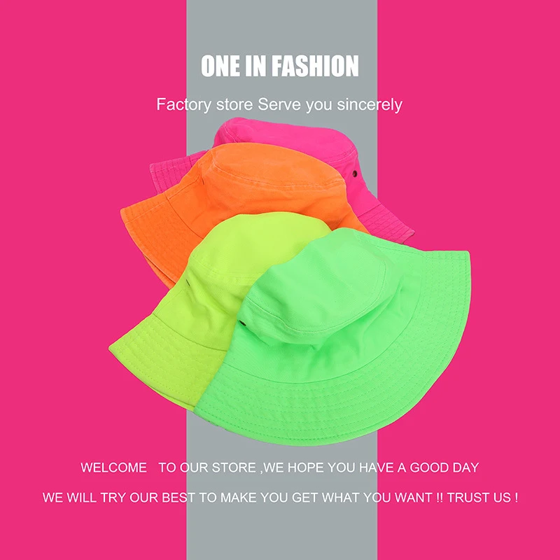 Title 2, Womens Fluorescent Sunscreen Fisherman Hat UV ...