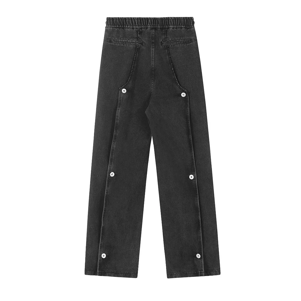 Men's Distressed Washed Jeans with Design Sense for Ultimate Style and Comfort. Perfect for a modern, relaxed look that — photo 10