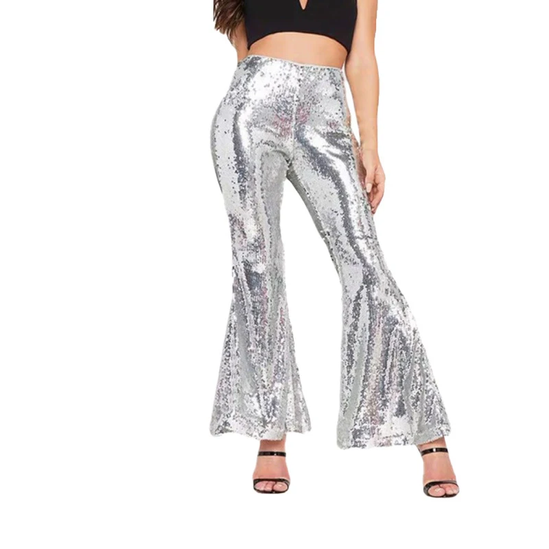 Title 5, Dames sexy nightclub sequin broek. Schitter de ...