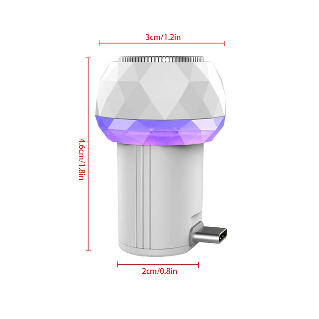 Title 5, OTG-powered mobile shaver for effortless shavin...