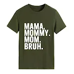 Army Green White Font