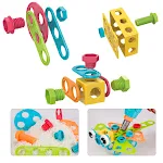 Electric Drill Assembly Screw Disassembly Building Blocks Creative Construction Toy For Kids Builds and Deconstructs Fin — photo 7