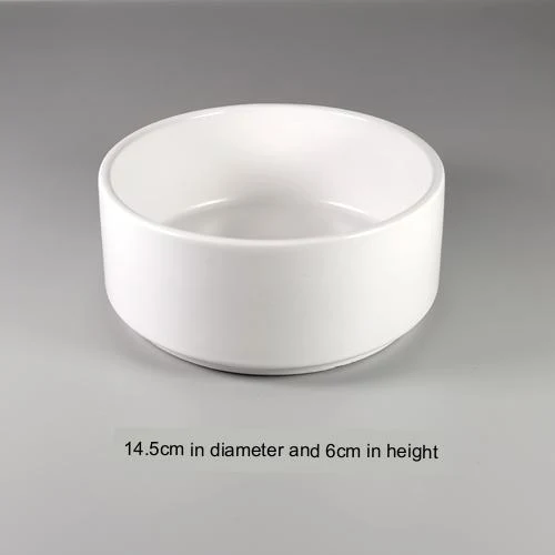 Title 16, Cute Dog Bowl with Medium Anti-tip Neck Guard, ...