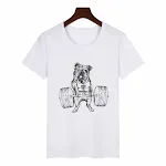 Printed Harajuku White Top with Short Sleeves Comfortable and Stylish Summer T-shirt Perfect for Casual Outings and a Tr — photo 13