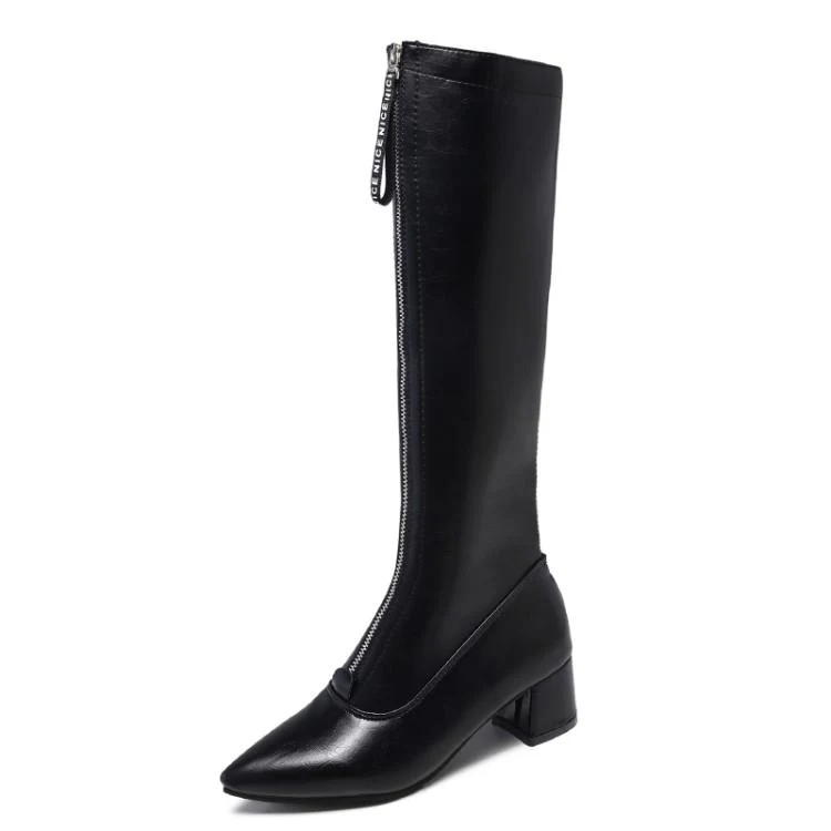 Title 4, Bottes en cuir automne et hiver. Bottes durable...