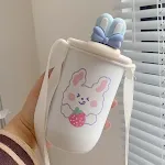 White strawberry with rope