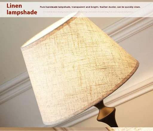 Title 9, Retro Bedside Lamp for Bedroom, Table, Office, ...