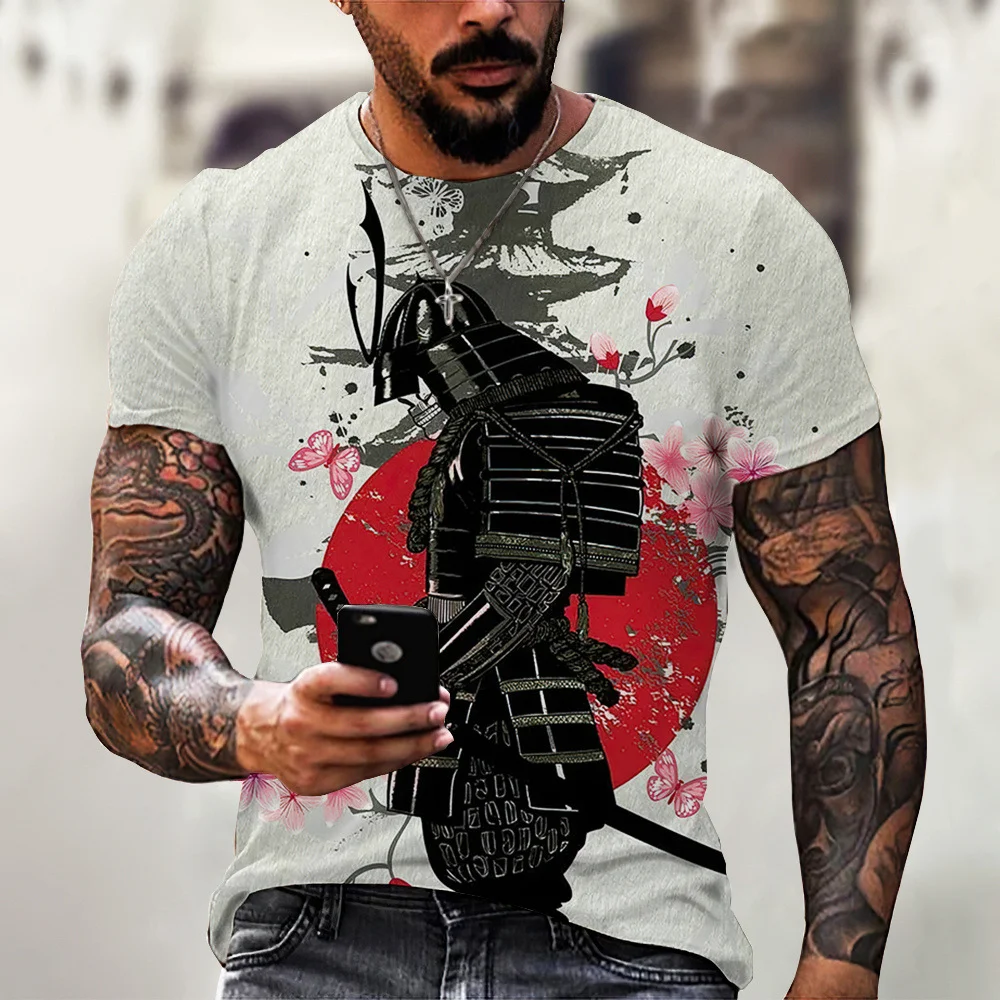 Title 6, Camiseta Masculina Ninja Estampada Verão Manga ...