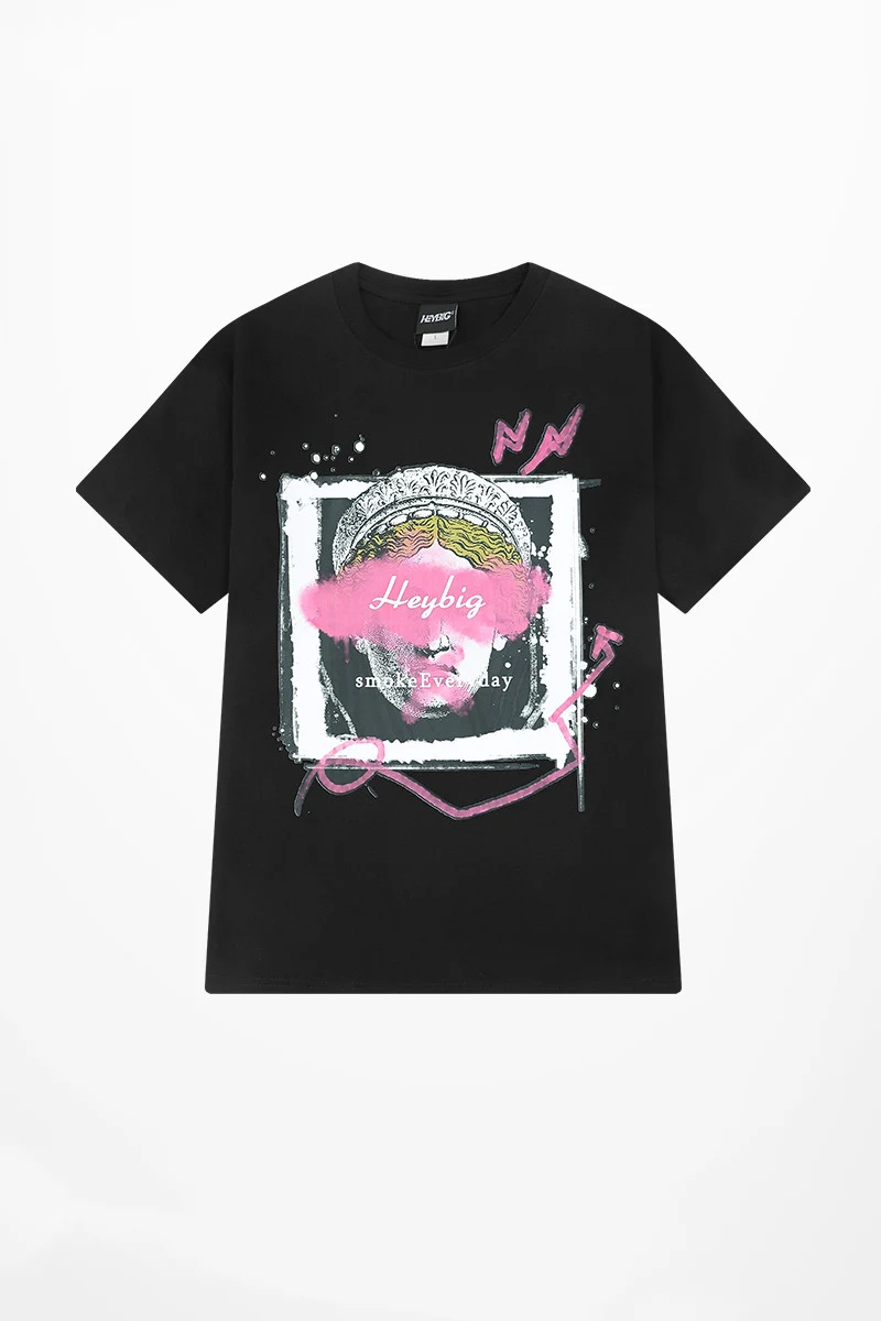 New Hip-hop Street Fried Short Sleeves for ultimate summer style. Experience comfort, freedom, and a fresh urban look wi — photo 3