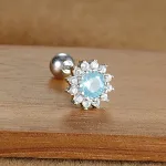 E1616 Silver Blue 1pc