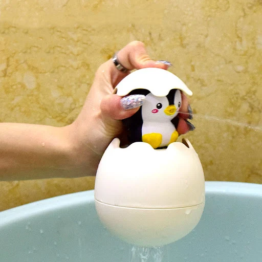 Title 2, Juego de ducha y baño para bebés con juguetes d...