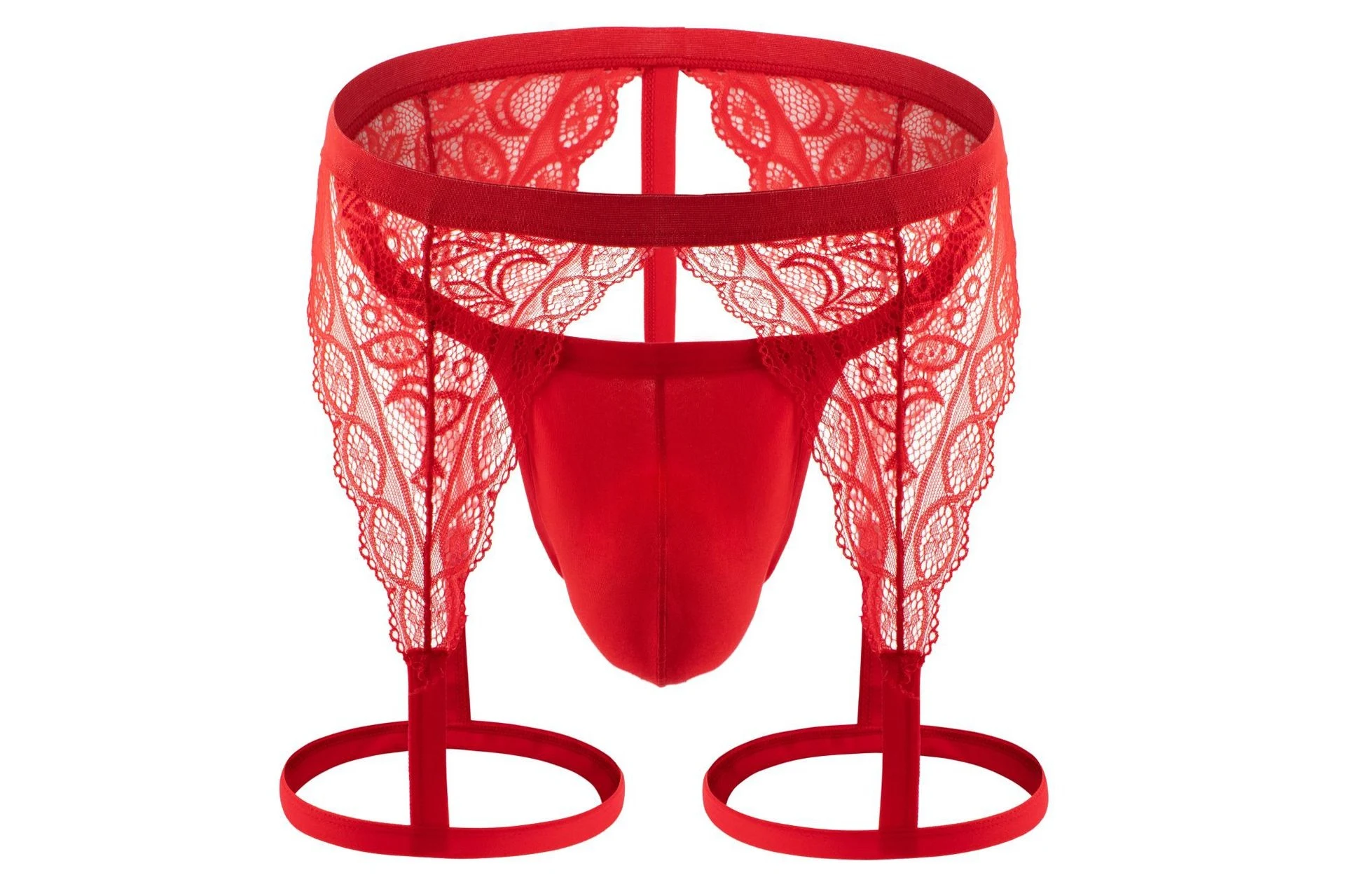 Title 3, Cueca de renda respirável masculina Moda mascul...