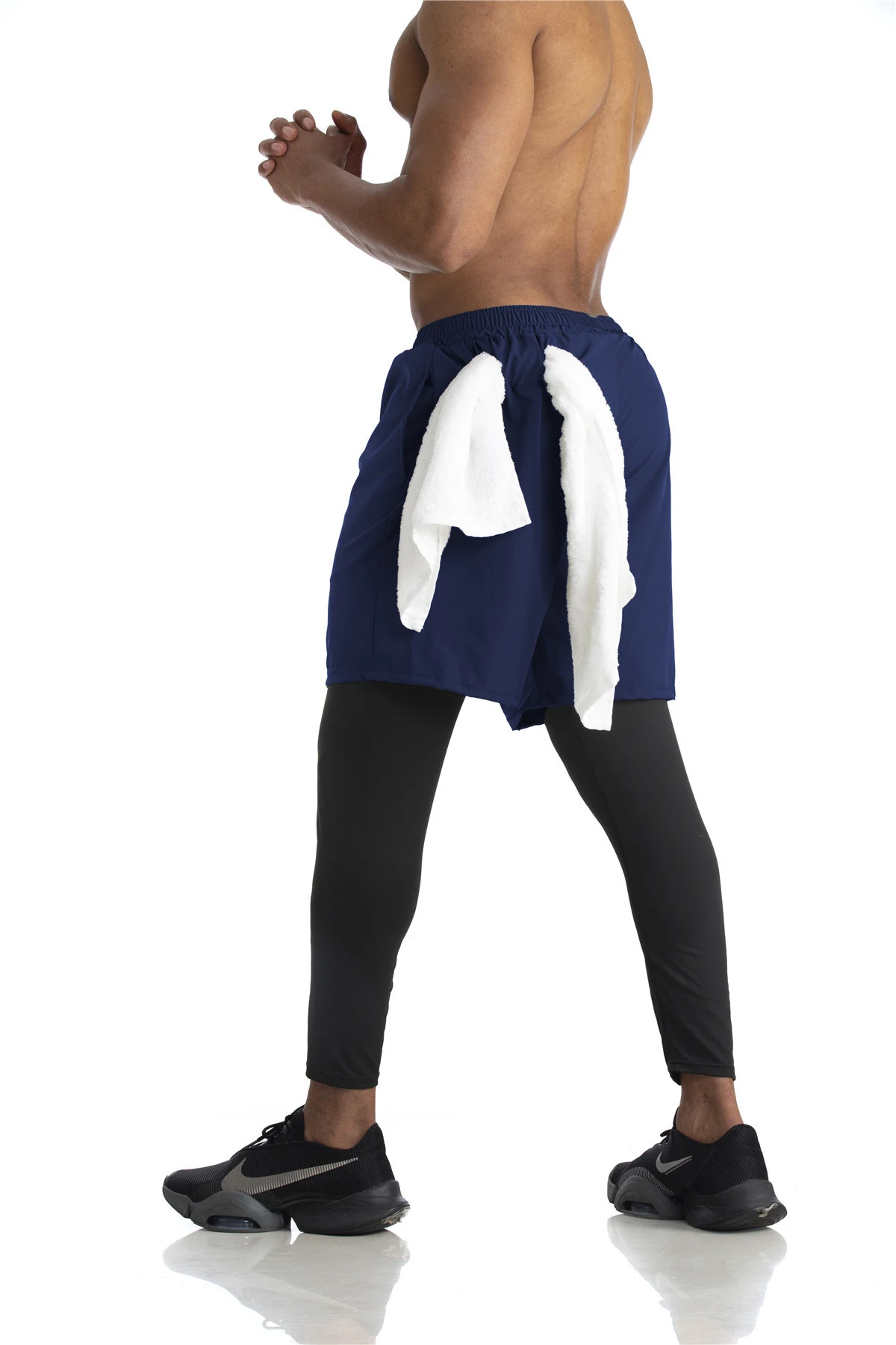 Fake Two-piece Trousers Casual Quick-drying Fitness Pants Comfortable for Workouts and Activities Stylish Design Optimal — photo 3
