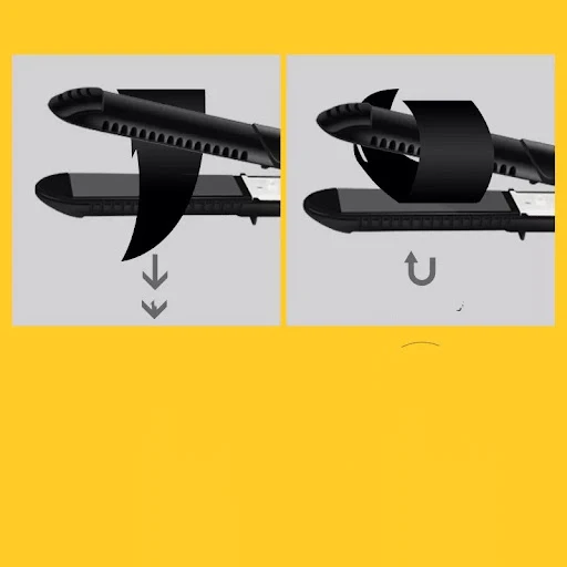 Title 3, Mini 2-in-1 Hair Straightener and Curler, Strai...
