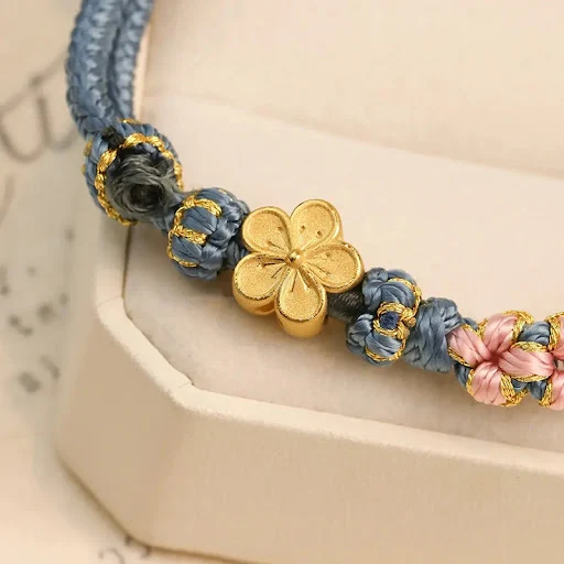 Title 2, Pulseira de tecelagem manual Lucky Beads para a...