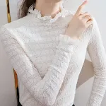 Camisa com fundo de gola alta — foto 2