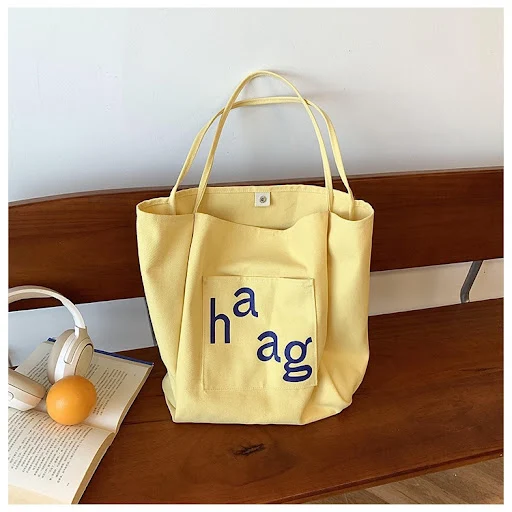 Title 21, Large Capacity Canvas Commuter Tote Spacious an...